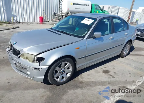 2002 BMW 325I из США, поврежденный, VIN WBAET37492NG82759
